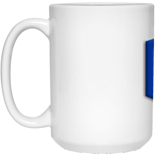 blue (2) 21504 15 oz. White Mug