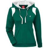 Illustrator Silver Logo TT30W Ladies' Colorblock Poly Hoodie