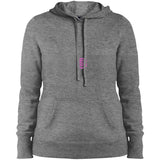 Illustrator Pink Logo LST254 Ladies' Pullover Hooded Sweatshirt