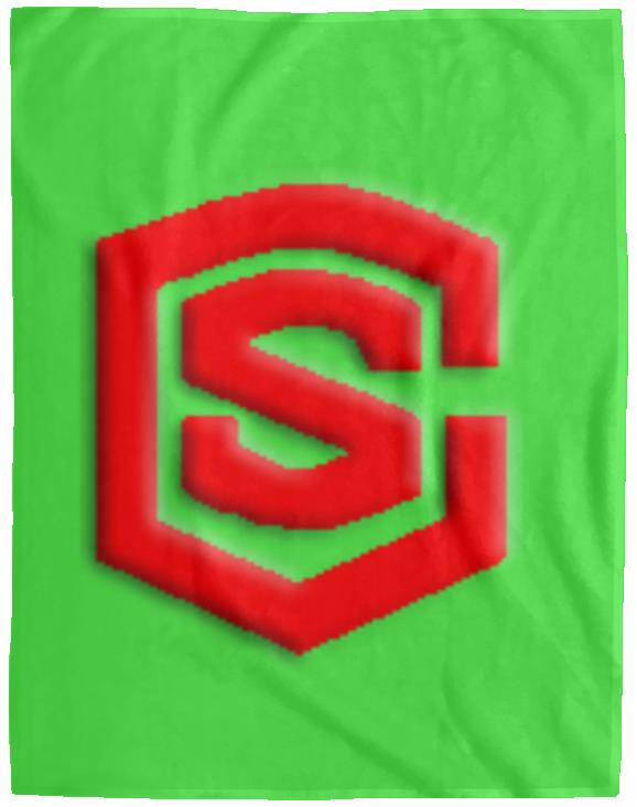 red (2) VPL Cozy Plush Fleece Blanket - 60x80