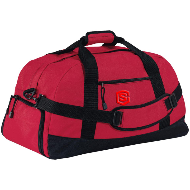 red (2) BG980 Basic Large-Sized Duffel Bag