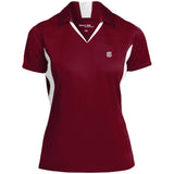 Illustrator Silver Logo LST655 Ladies' Colorblock Performance Polo