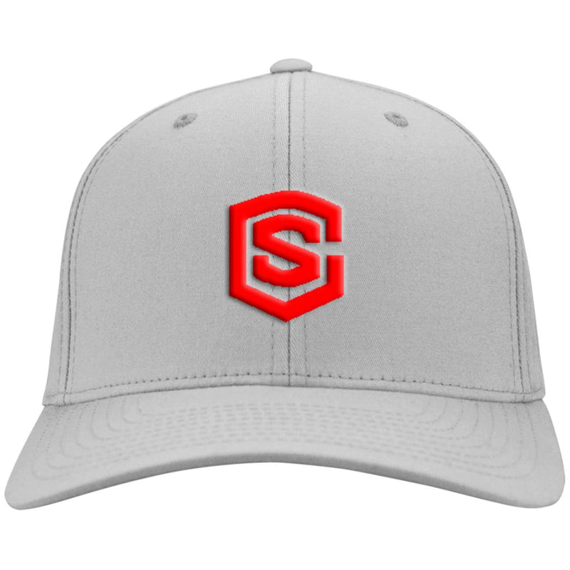red (2) CP80 Twill Cap