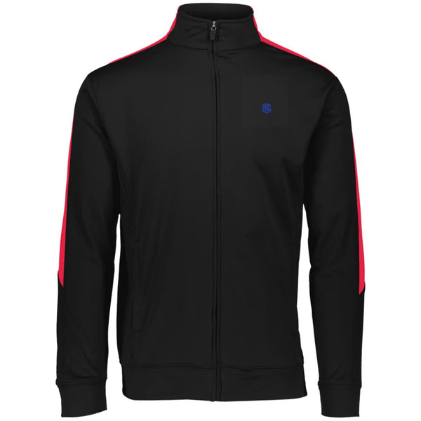 Illustrator Blue Logo 4395 Performance Colorblock Full Zip