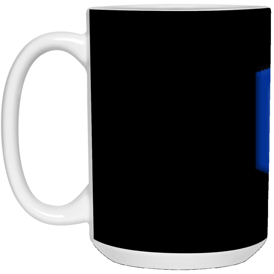 blue (2) 21504 15 oz. White Mug