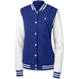 Illustrator White Logo LST270 Women's Fleece Letterman Jacket