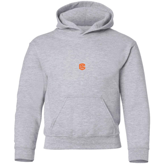 Illustrator Orange Logo G185B Youth Pullover Hoodie
