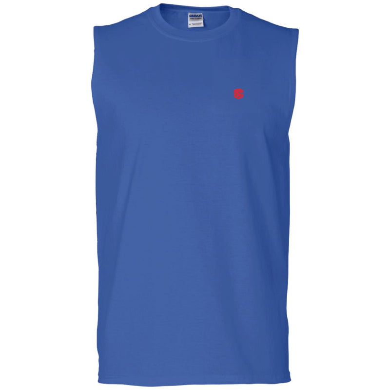 Illustrator Red Logo G270 Men's Ultra Cotton Sleeveless T-Shirt