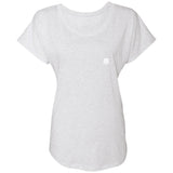 Illustrator White Logo NL6760 Ladies' Triblend Dolman Sleeve