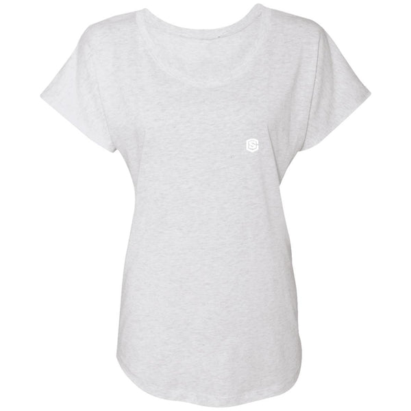 Illustrator White Logo NL6760 Ladies' Triblend Dolman Sleeve