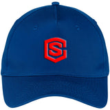 red (2) CP86 Five Panel Twill Cap