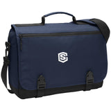 white (2) BG304 Messenger Briefcase