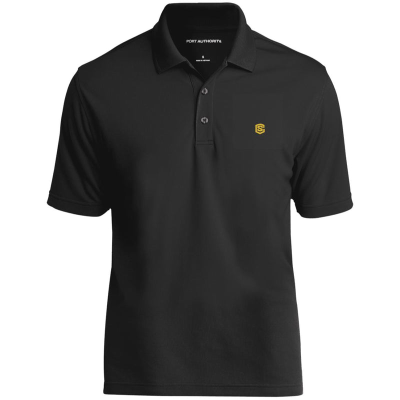 Illustrator Gold Logo K110 Dry Zone UV Micro-Mesh Polo