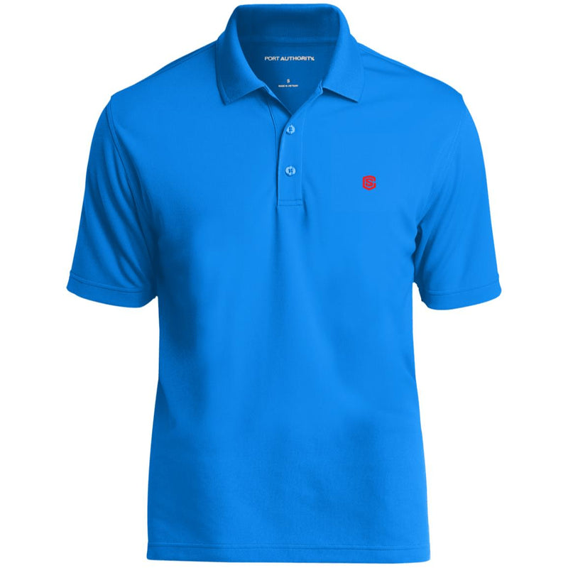 Illustrator Red Logo K110 Dry Zone UV Micro-Mesh Polo