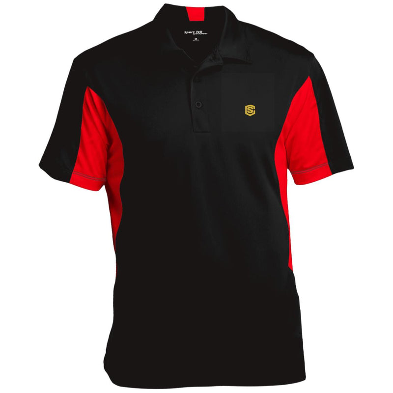 Illustrator Gold Logo ST655 Men's Colorblock Performance Polo