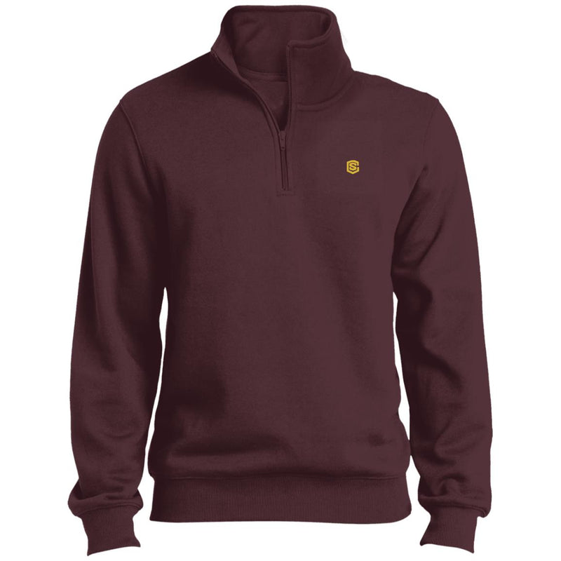 Illustrator Gold Logo ST253 1/4 Zip Sweatshirt