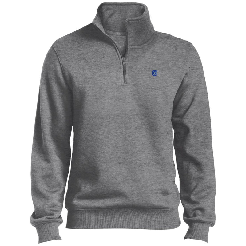 Illustrator Blue Logo ST253 1/4 Zip Sweatshirt