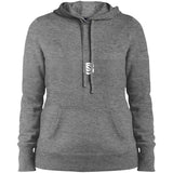 Illustrator White Logo LST254 Ladies' Pullover Hooded Sweatshirt