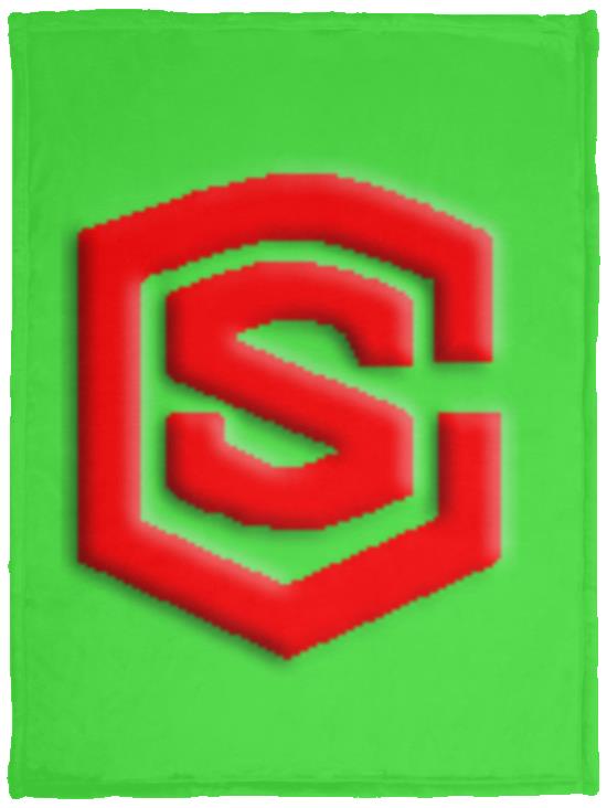 red (2) VPS Cozy Plush Fleece Blanket - 30x40