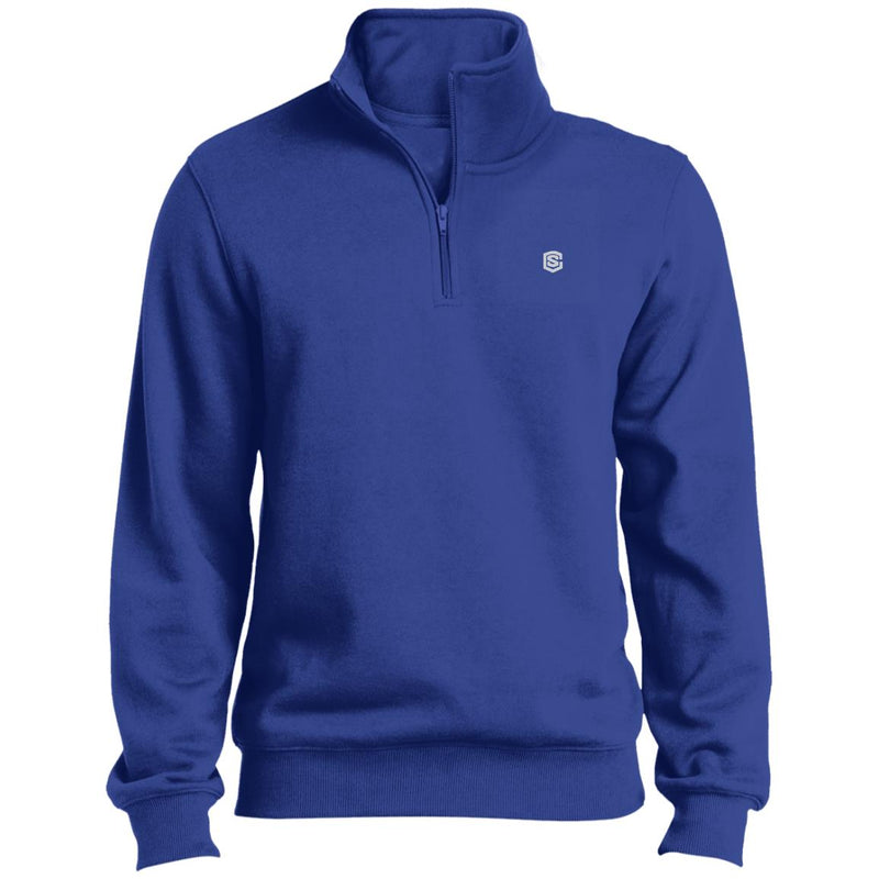 Illustrator Silver Logo ST253 1/4 Zip Sweatshirt