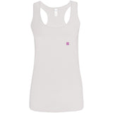 Illustrator Pink Logo G645RL Ladies' Softstyle Racerback Tank