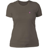 Illustrator Pink Logo NL3900 Ladies' Boyfriend T-Shirt