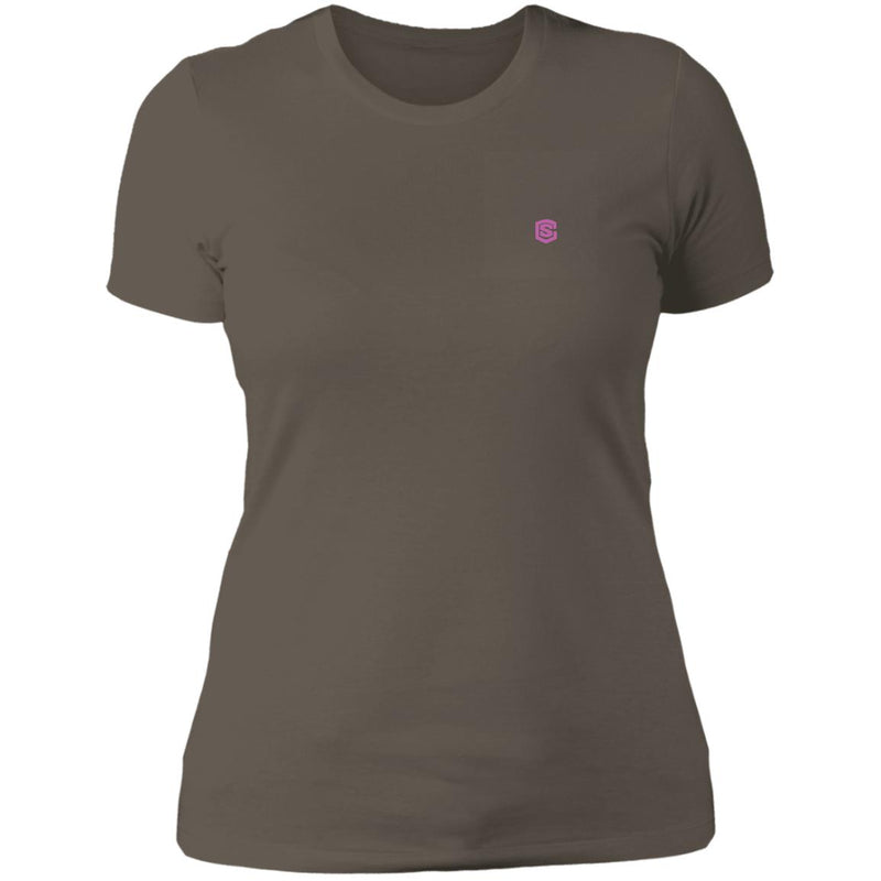 Illustrator Pink Logo NL3900 Ladies' Boyfriend T-Shirt