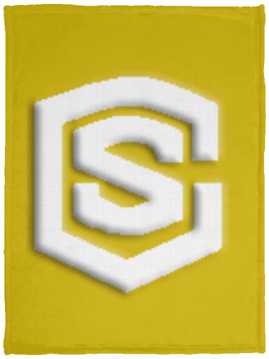 white (2) VPS Cozy Plush Fleece Blanket - 30x40