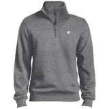 Illustrator White Logo ST253 1/4 Zip Sweatshirt