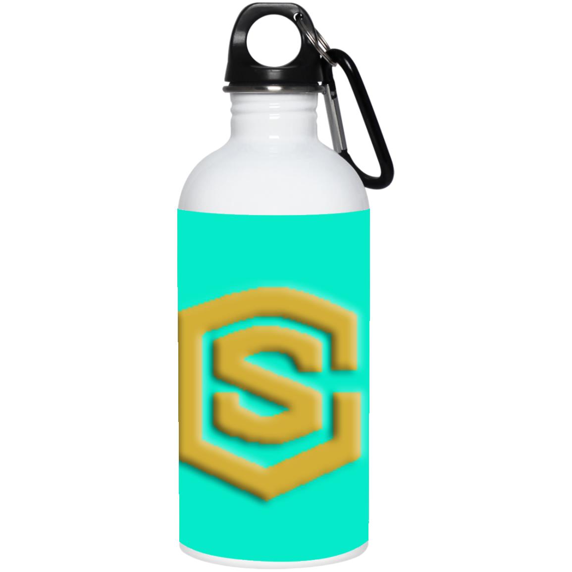 gold (2) 23663 20 oz. Stainless Steel Water Bottle