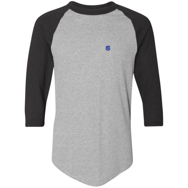 Illustrator Blue Logo 4420 Colorblock Raglan Jersey