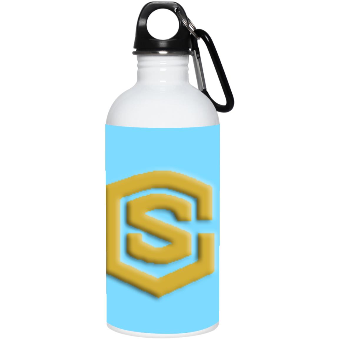 gold (2) 23663 20 oz. Stainless Steel Water Bottle