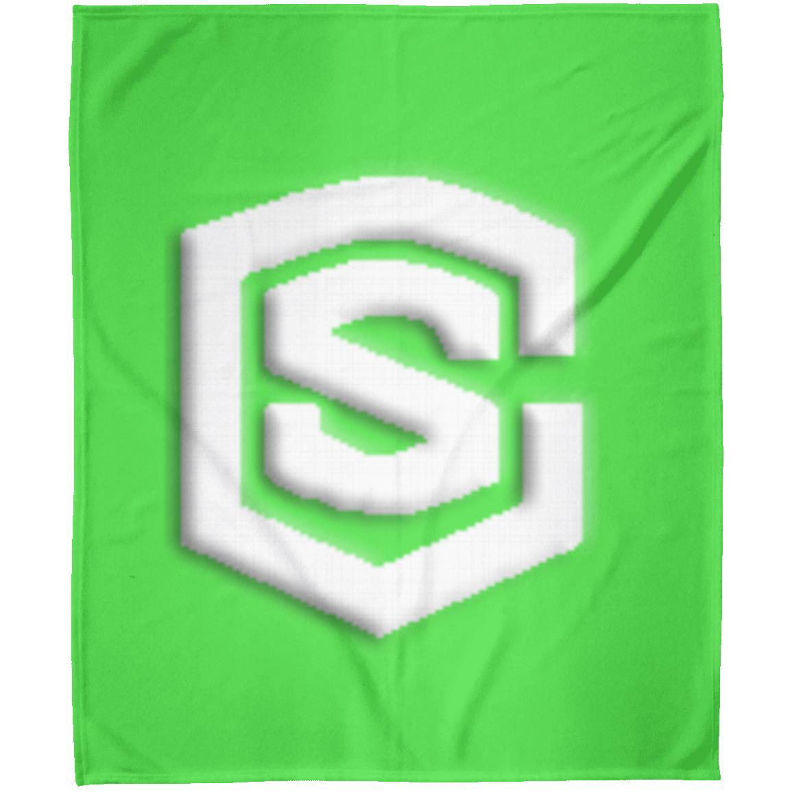 white (2) FLM Arctic Fleece Blanket 50x60