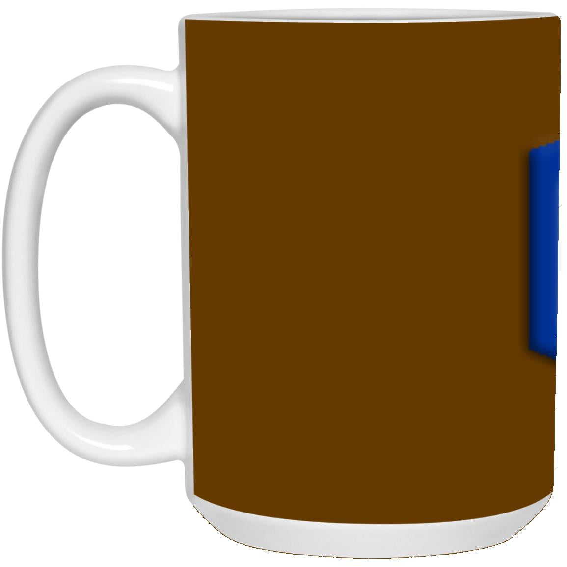 blue (2) 21504 15 oz. White Mug