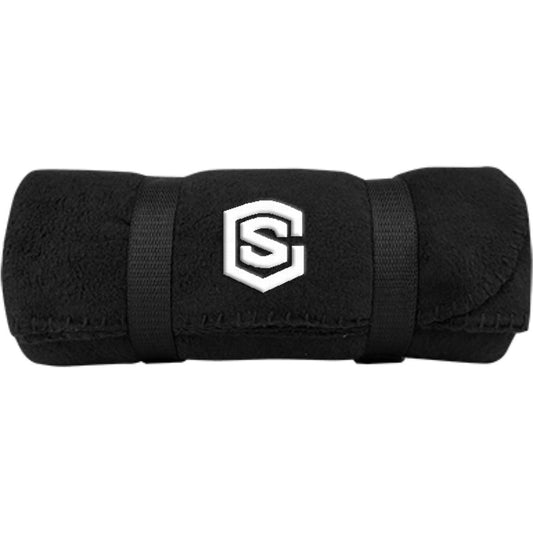 white (2) BP10 Fleece Blanket