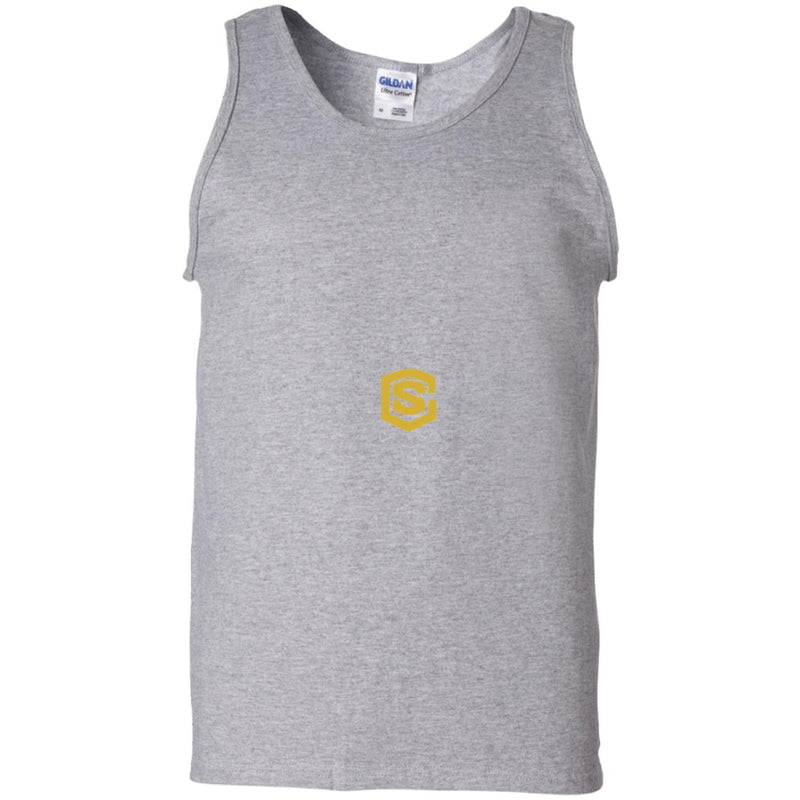 Illustrator Gold Logo G220 100% Cotton Tank Top