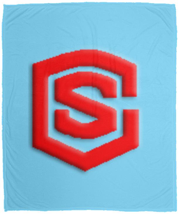 red (2) VPM Cozy Plush Fleece Blanket - 50x60