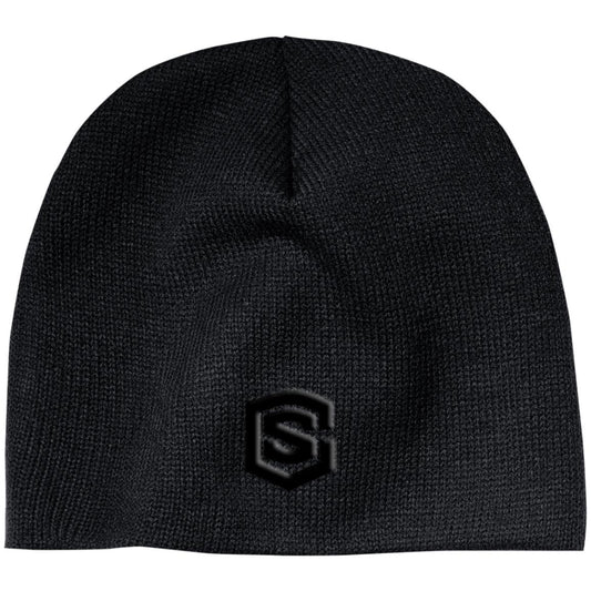 black (2) CP91 100% Acrylic Beanie