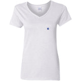 Illustrator Blue Logo G500VL Ladies' 5.3 oz. V-Neck T-Shirt