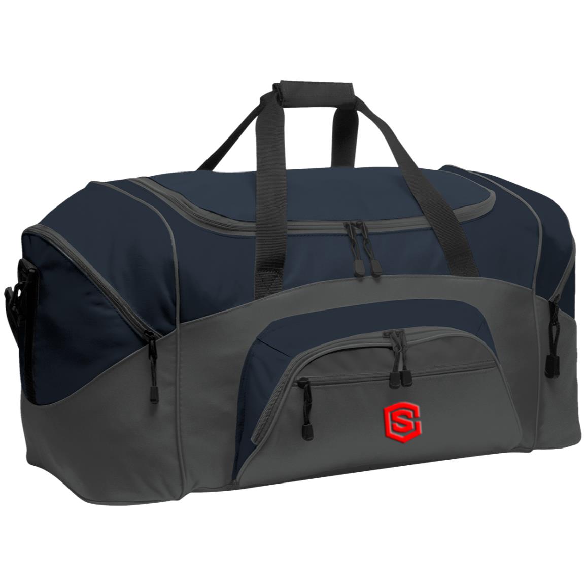 red (2) BG99 Colorblock Sport Duffel