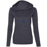 Illustrator Blue Logo 887L Ladies' LS T-Shirt Hoodie