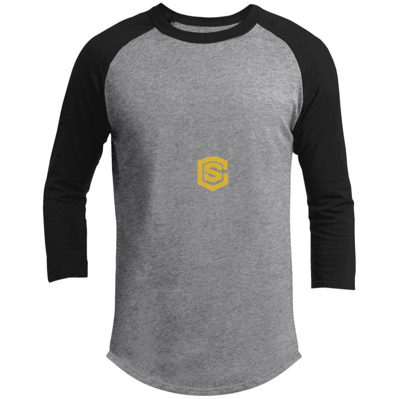 Illustrator Gold Logo T200 3/4 Raglan Sleeve Shirt