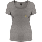 Illustrator Gold Logo DM106L Women's Perfect Scoop Neck Tee