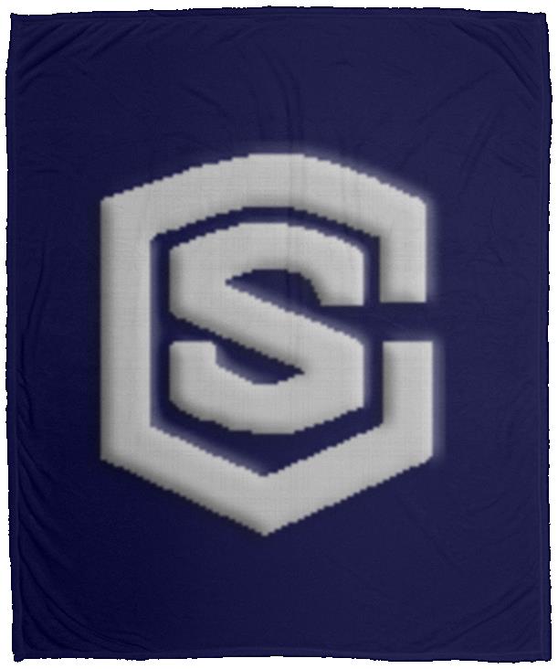 silver (2) VPM Cozy Plush Fleece Blanket - 50x60