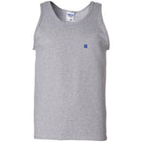 Illustrator Blue Logo G220 100% Cotton Tank Top