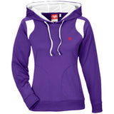 Illustrator Red Logo TT30W Ladies' Colorblock Poly Hoodie