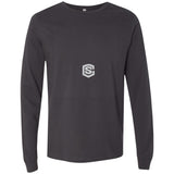 Illustrator Silver Logo 3501 Men's Jersey LS T-Shirt