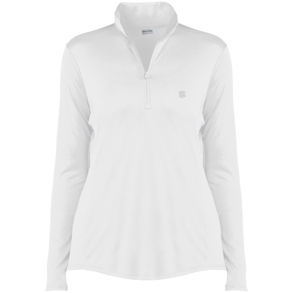 Illustrator Silver Logo LST357 Ladies' Competitor 1/4-Zip Pullover
