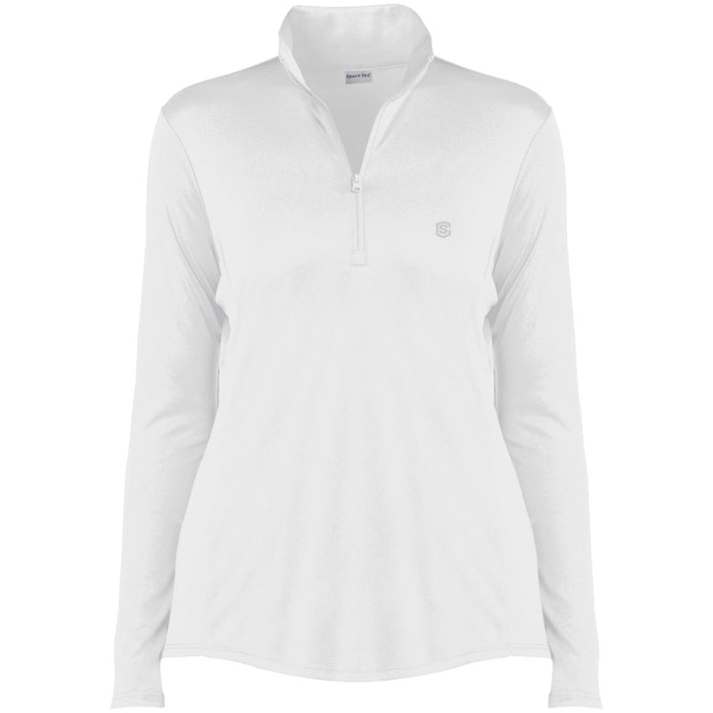 Illustrator Silver Logo LST357 Ladies' Competitor 1/4-Zip Pullover