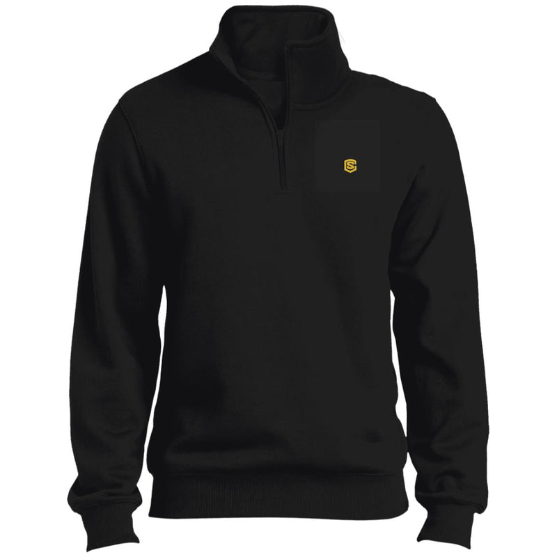 Illustrator Gold Logo ST253 1/4 Zip Sweatshirt